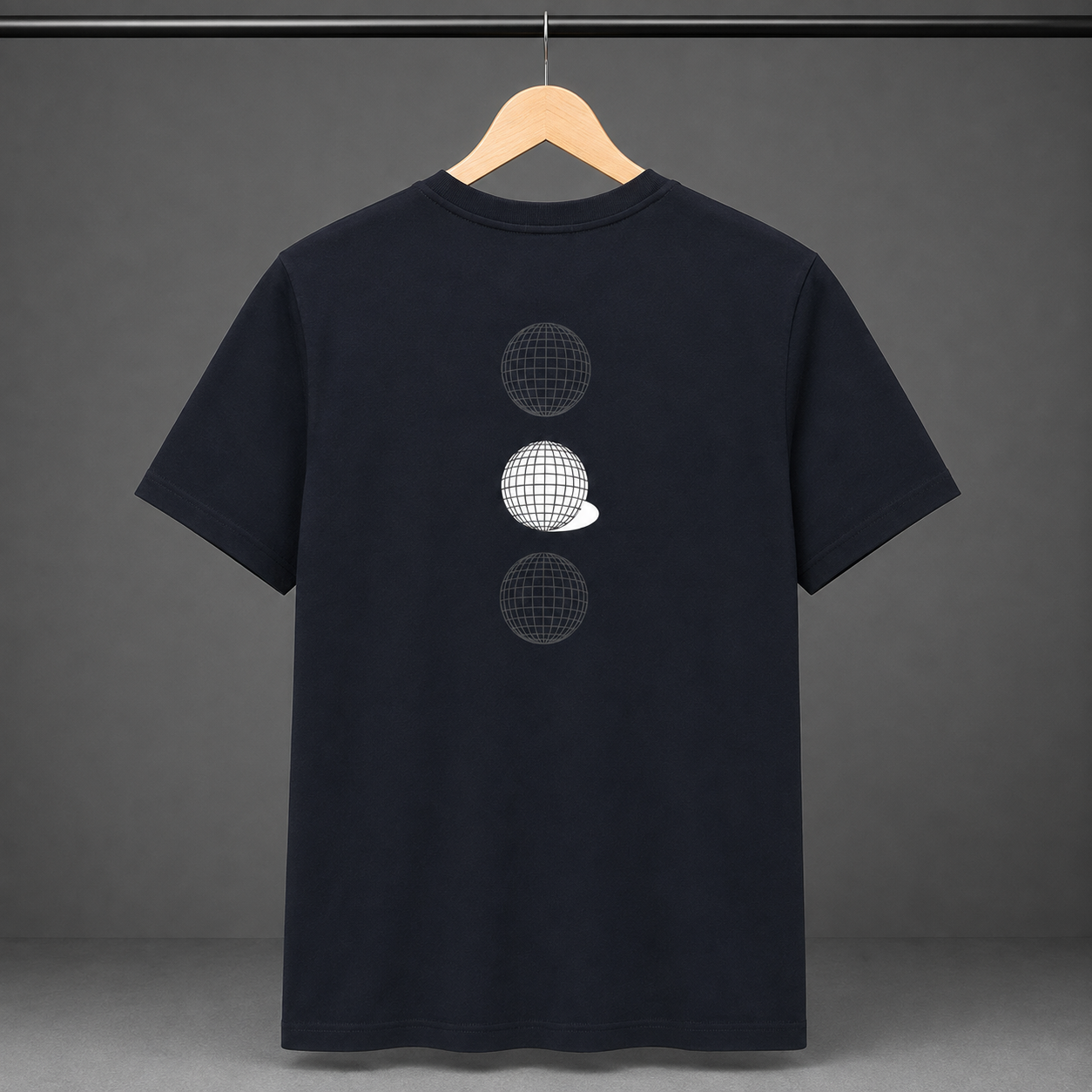 Camiseta Algodón Pima HB Azul Oscuro