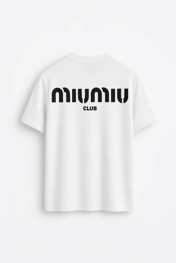 Camiseta Oversize Miu