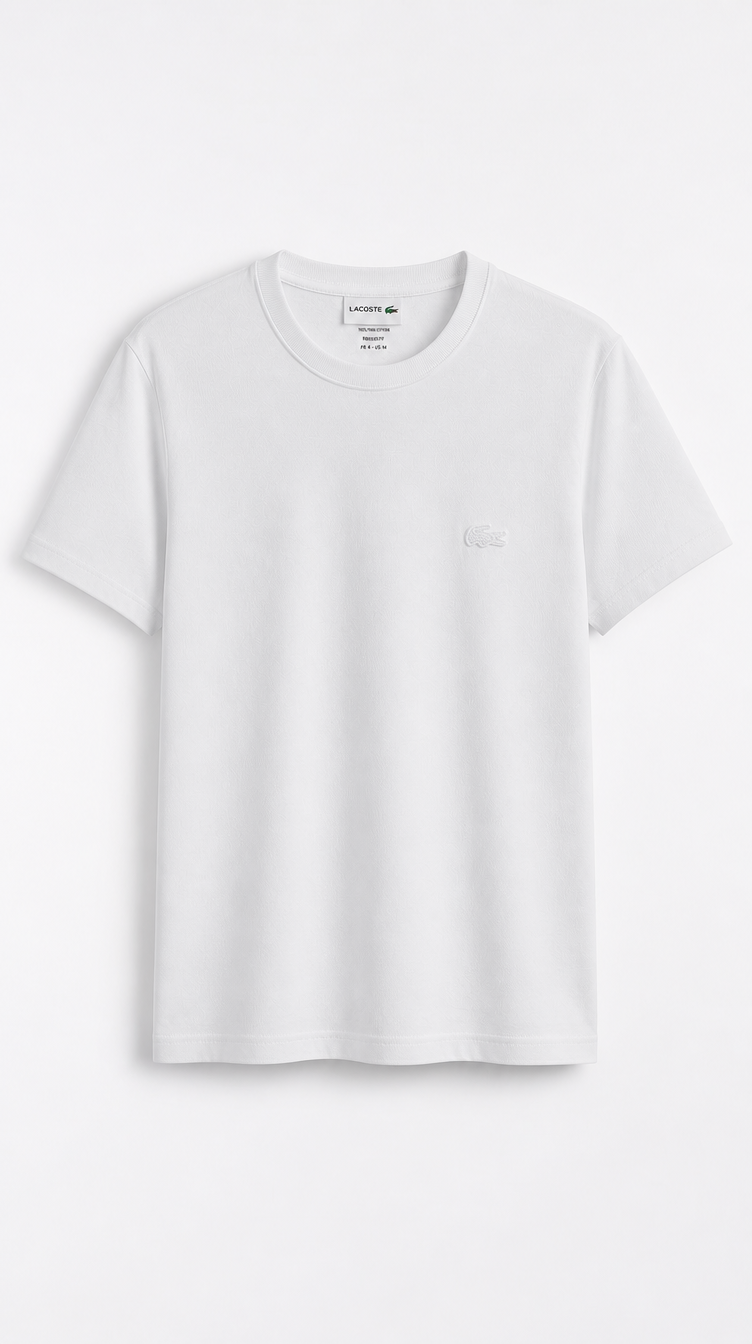 Camiseta Algodón Pima Clásica Blanco