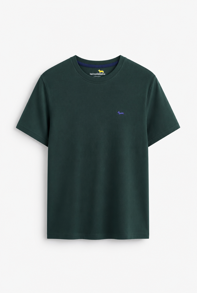 Camiseta Harmont & Blaine Verde Oscuro