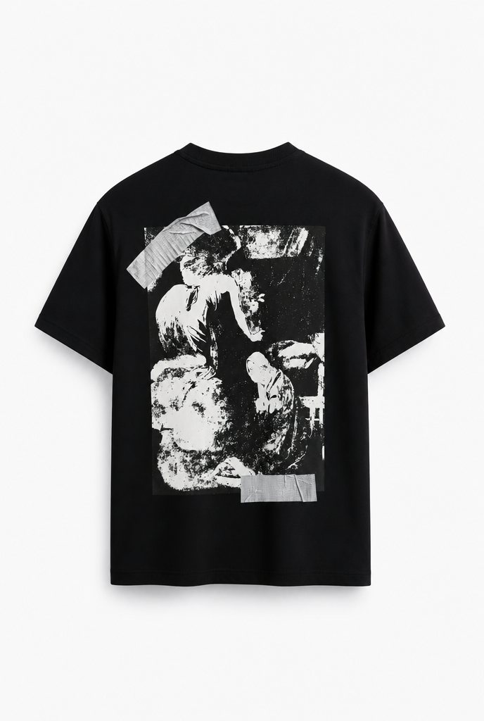 Camiseta Off-White Tape Negro