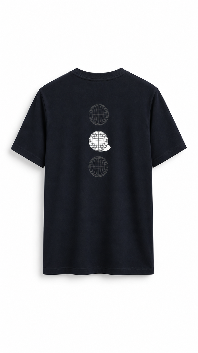 Camiseta Algodón Pima HB Azul Oscuro