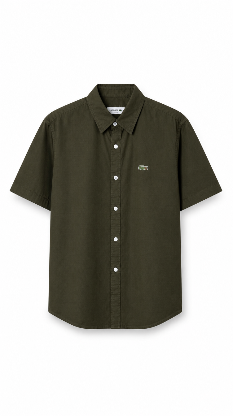 Camisa Manga Corta Oxford