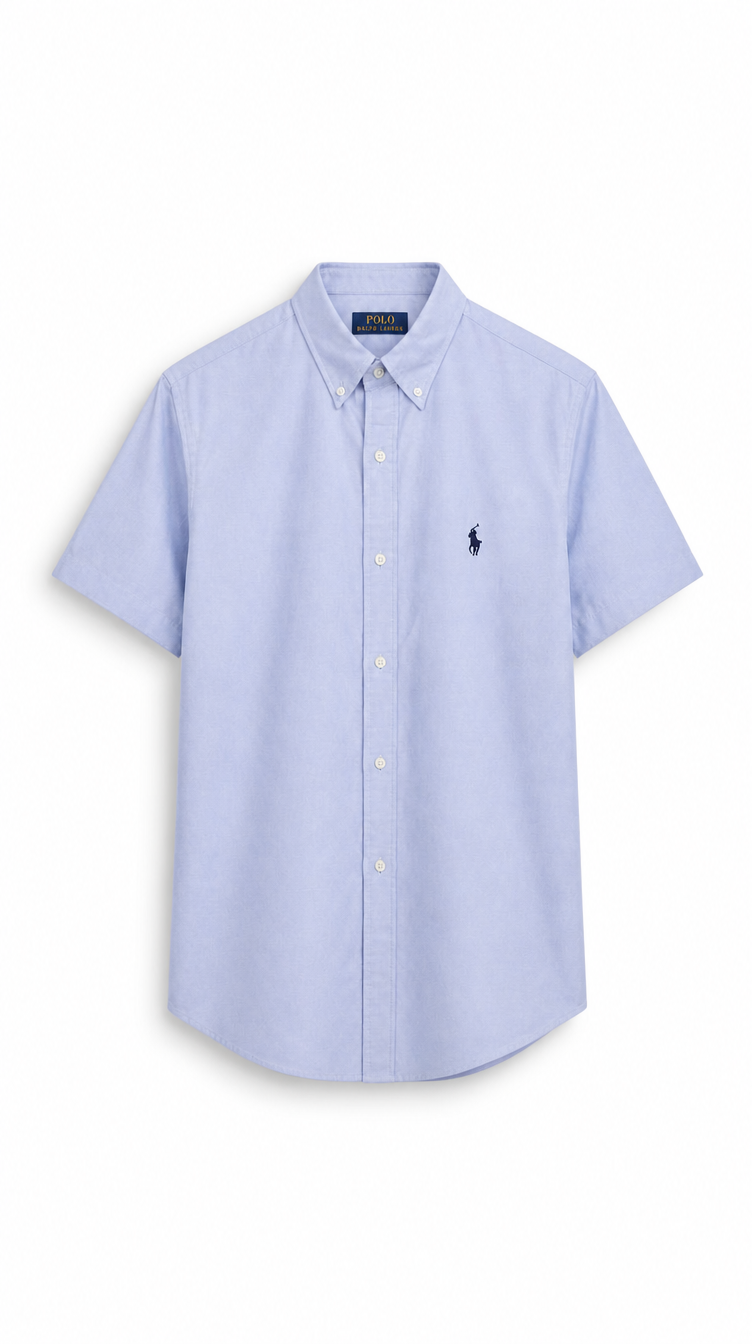 Camisa Manga Corta Oxford