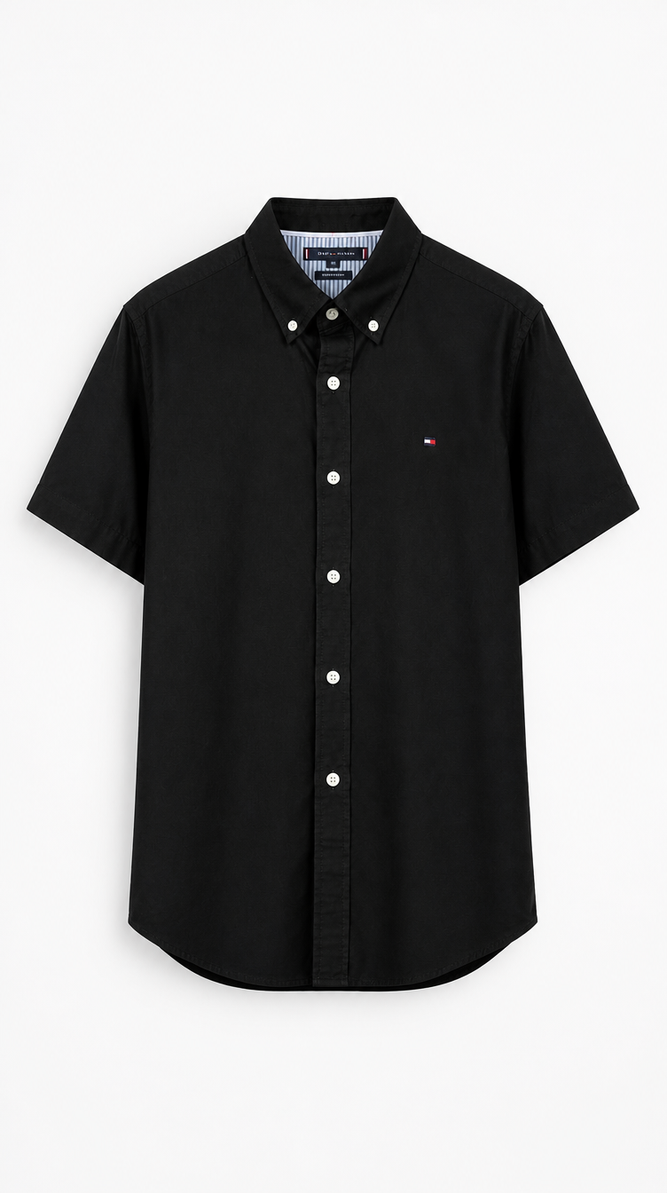 Camisa Manga Corta Oxford