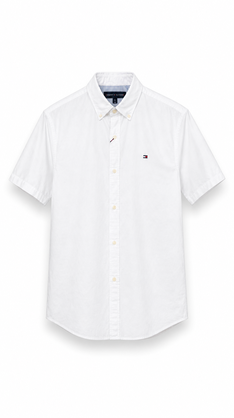 Camisa Manga Corta Oxford