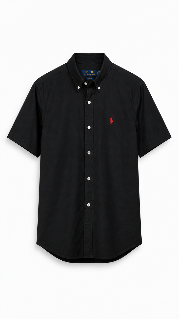 Camisa Manga Corta Oxford