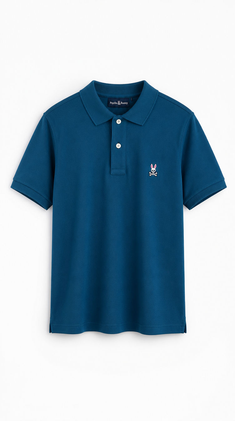 Polo Algodón PB Aguamarino
