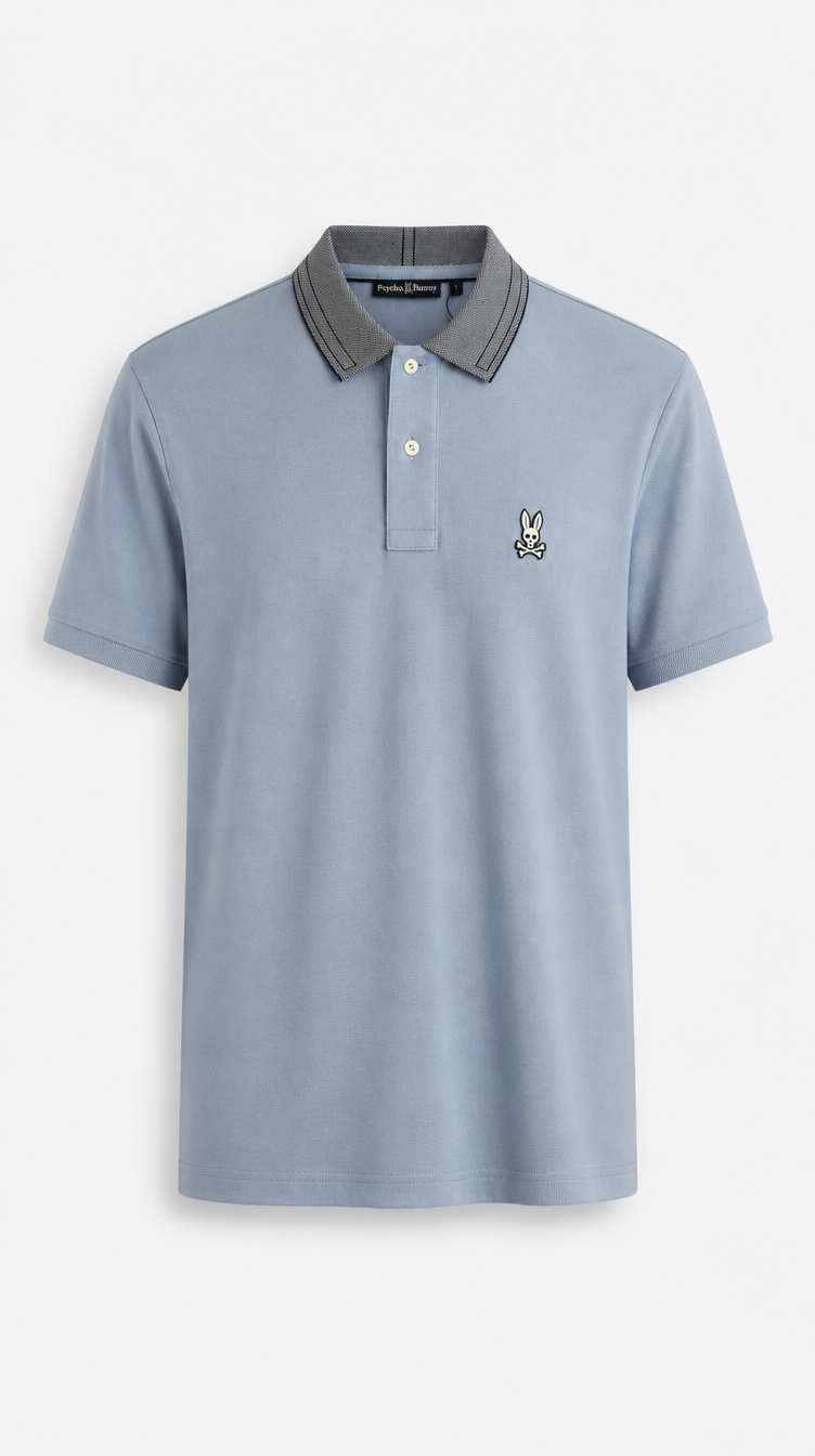 Polo Algodón PB Azul Cielo