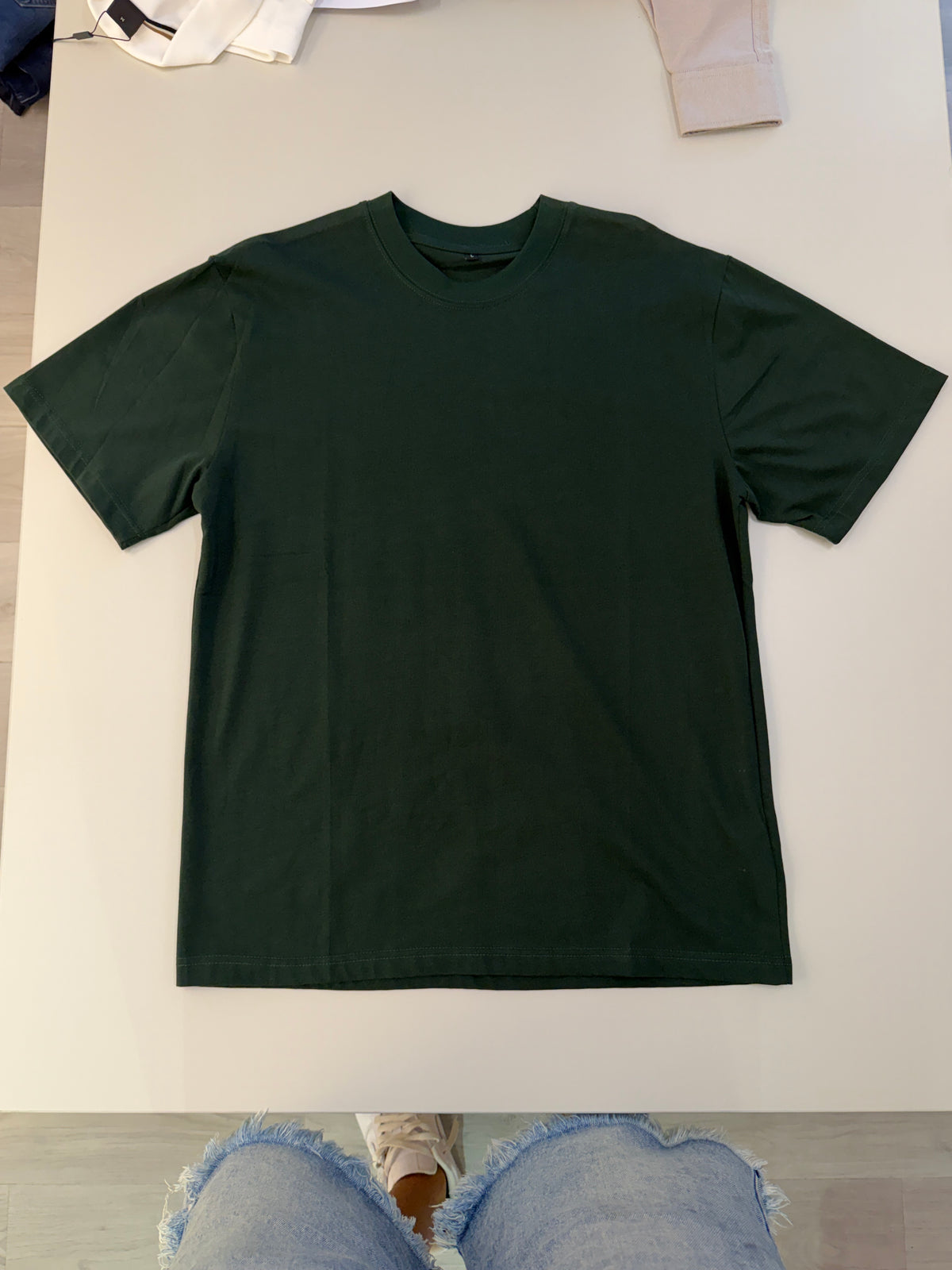Camiseta Oversize Clásica Verde