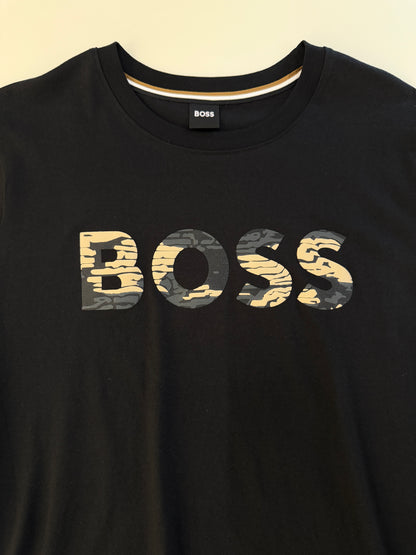 Camiseta Diseño Boss Negro