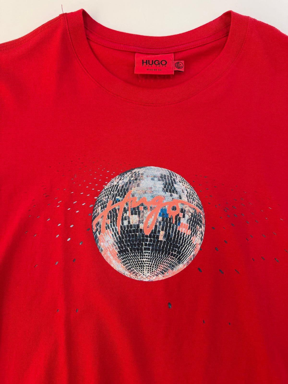 Camiseta Diseño Boss Rojo