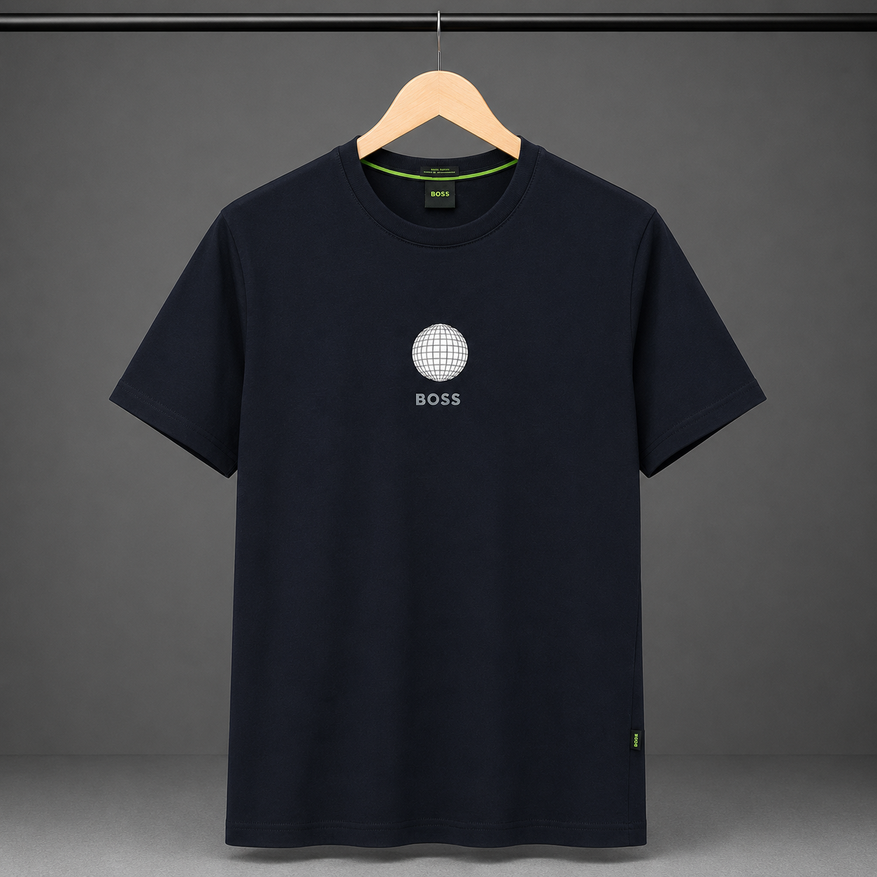 Camiseta Algodón Pima HB Azul Oscuro