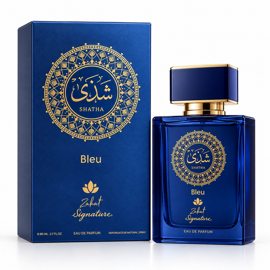 Zakat Shatha Bleu Signature