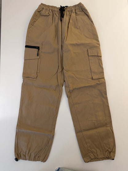 Pantalón Cargo Jogger Beige