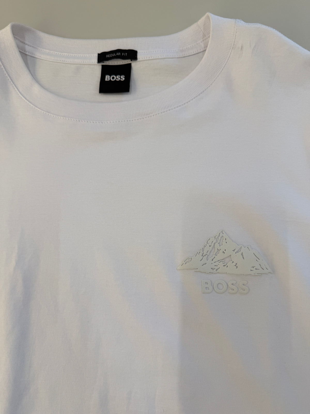 Camiseta Diseño Boss Blanco
