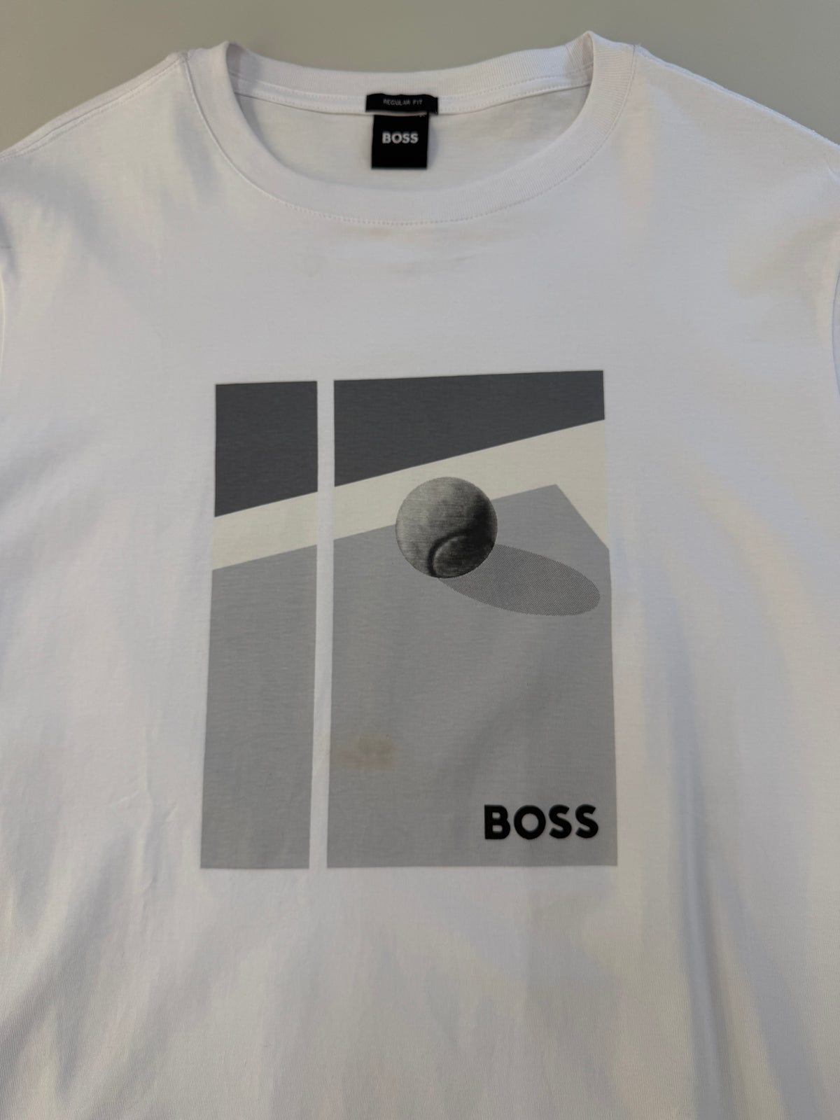 Camiseta Diseño Boss Blanco