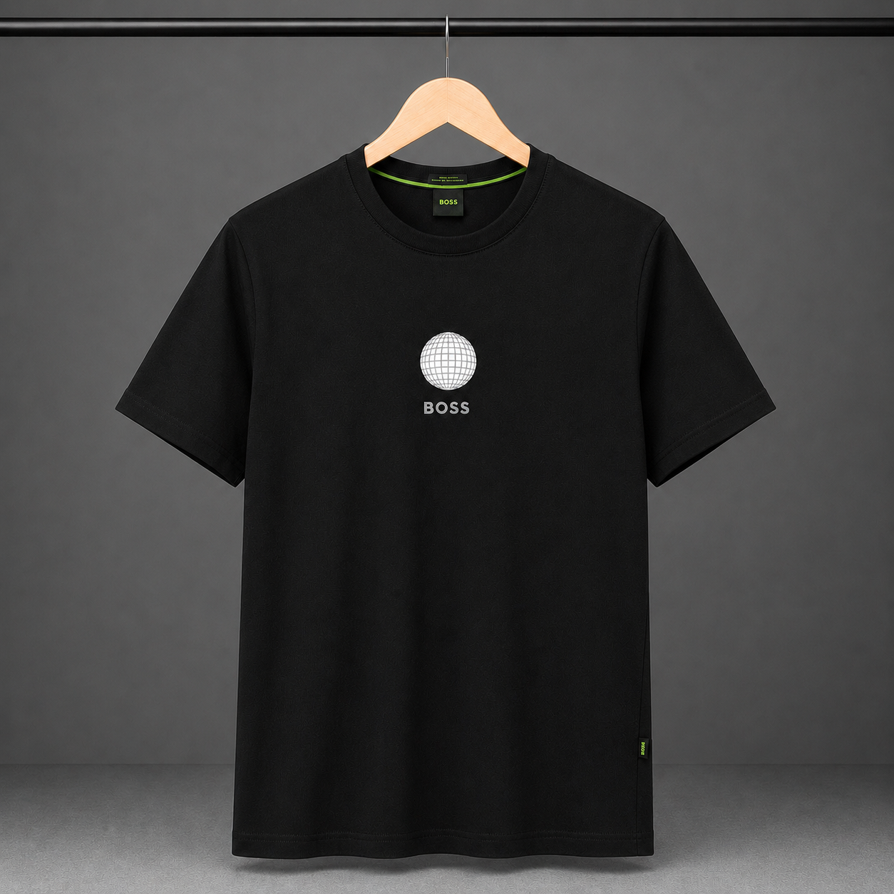 Camiseta Algodón Pima HB Negro