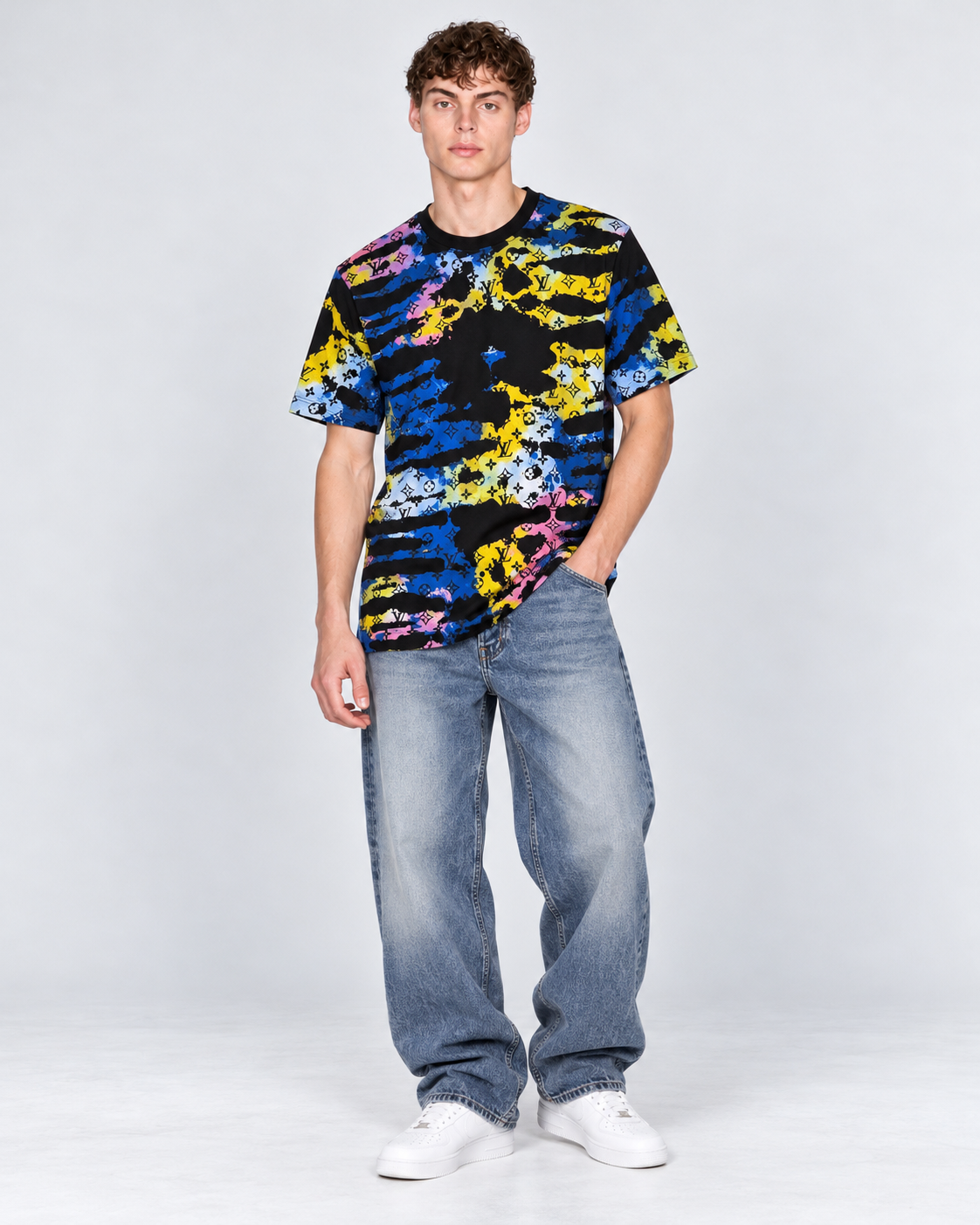 Camiseta Oversize Louis Vuitton