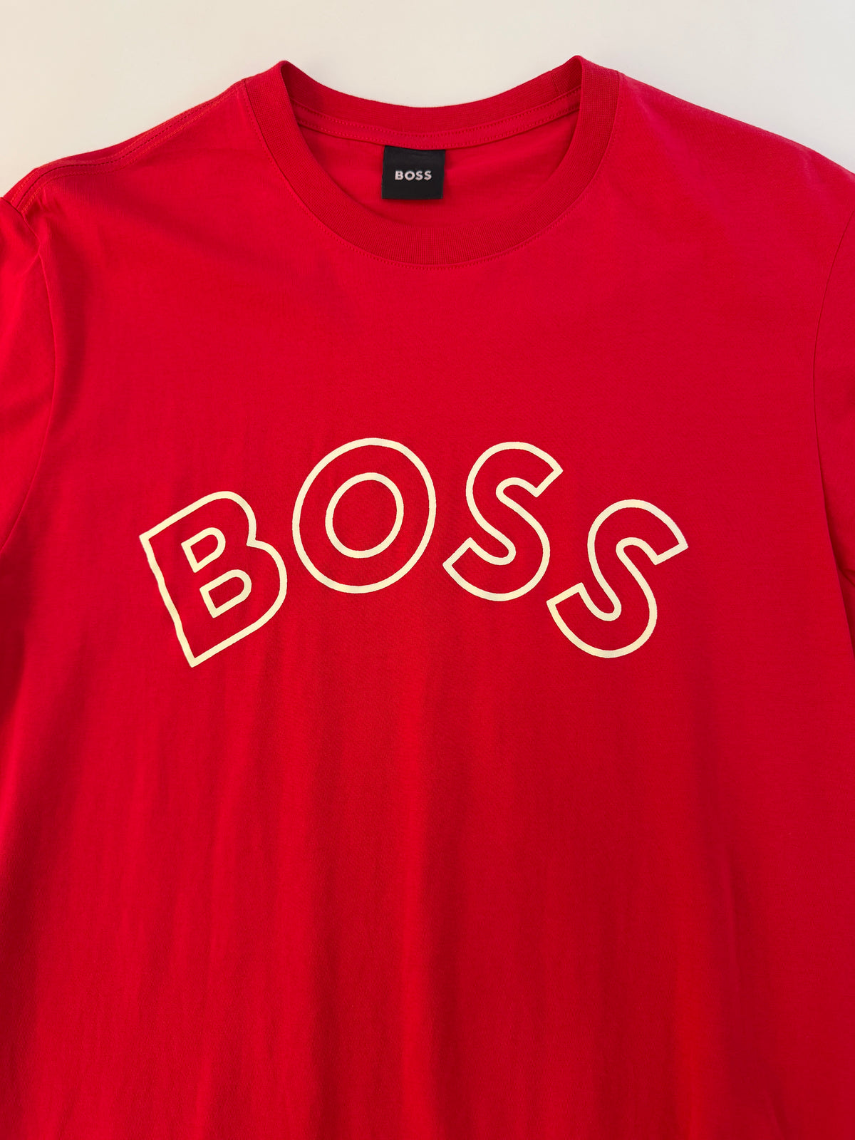 Camiseta Diseño Boss Rojo