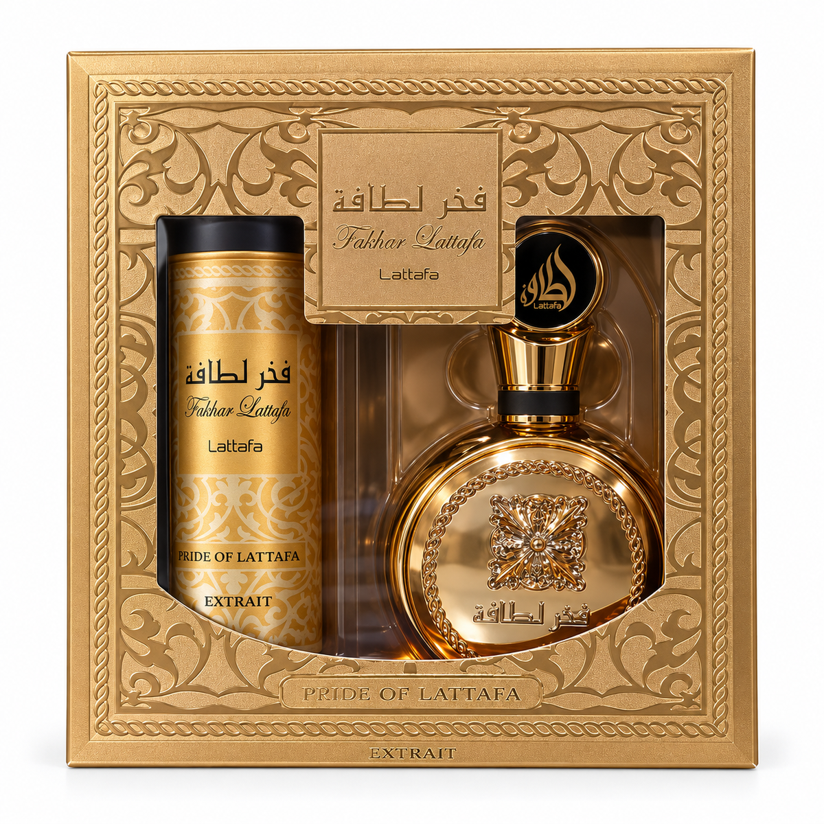 Lattafa Fakhar Gold - Set de regalo