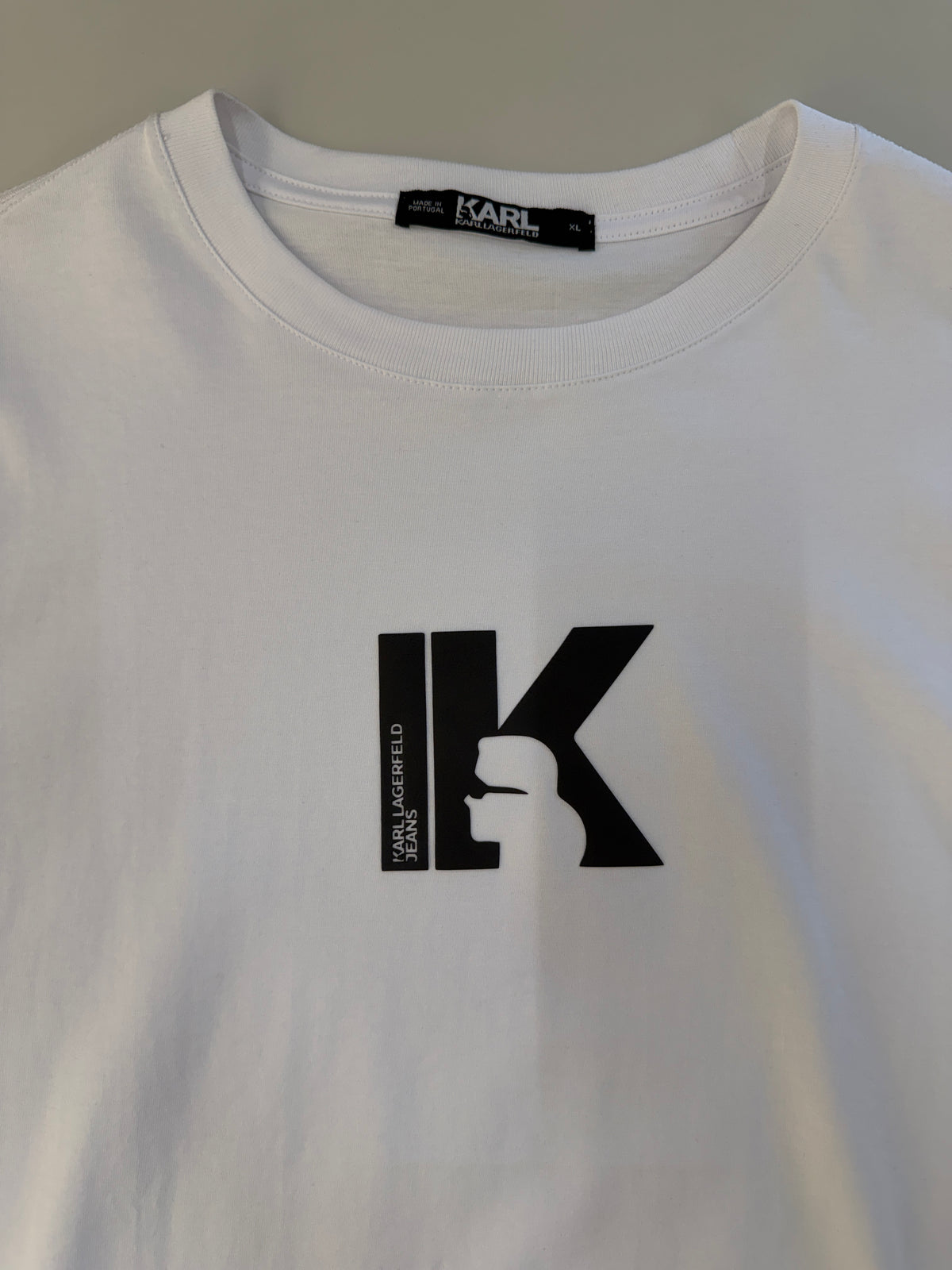 Camiseta Diseño Karl Lagerfeld Blanco