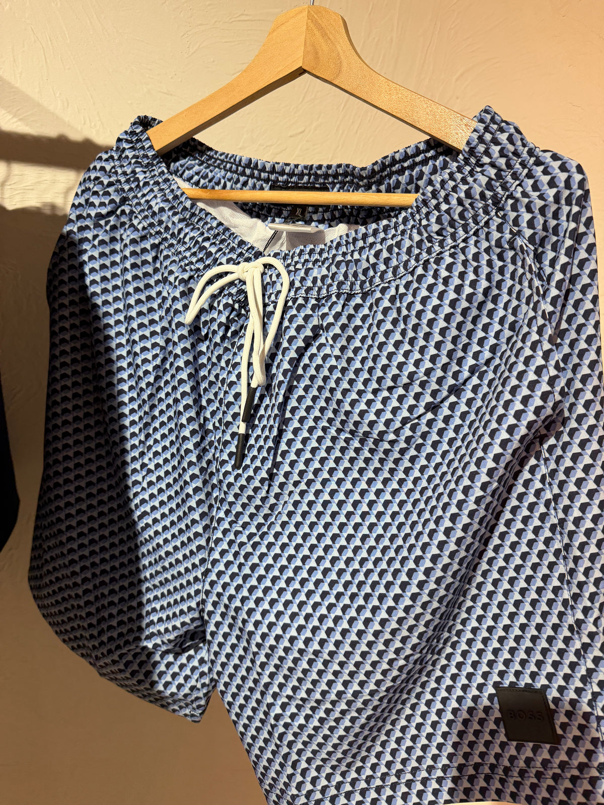 Pantaloneta Playera Boss Azul