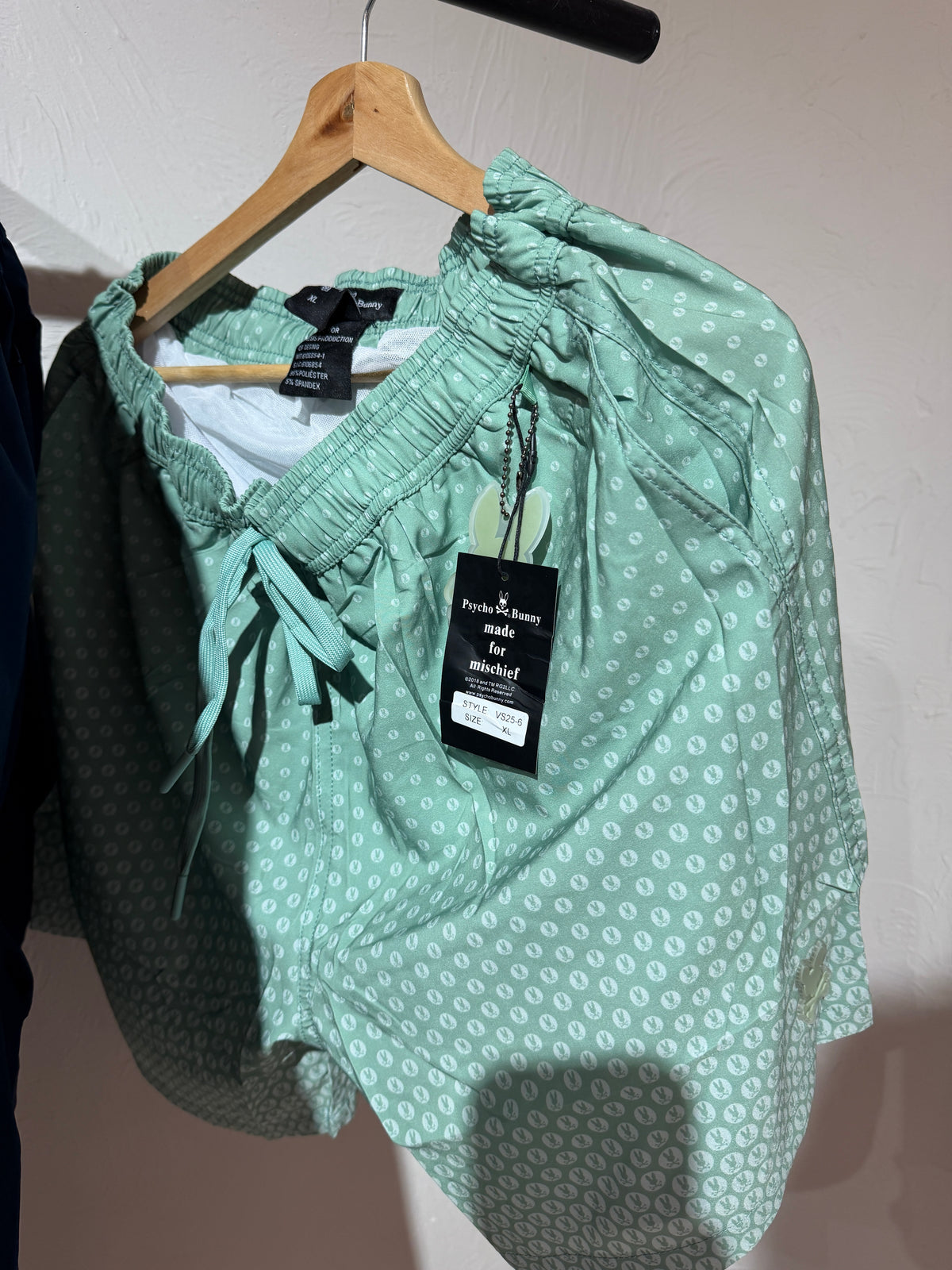 Pantaloneta Playera Psycho Bunny Verde