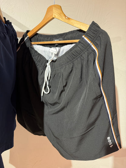 Pantaloneta Playera Boss Negro