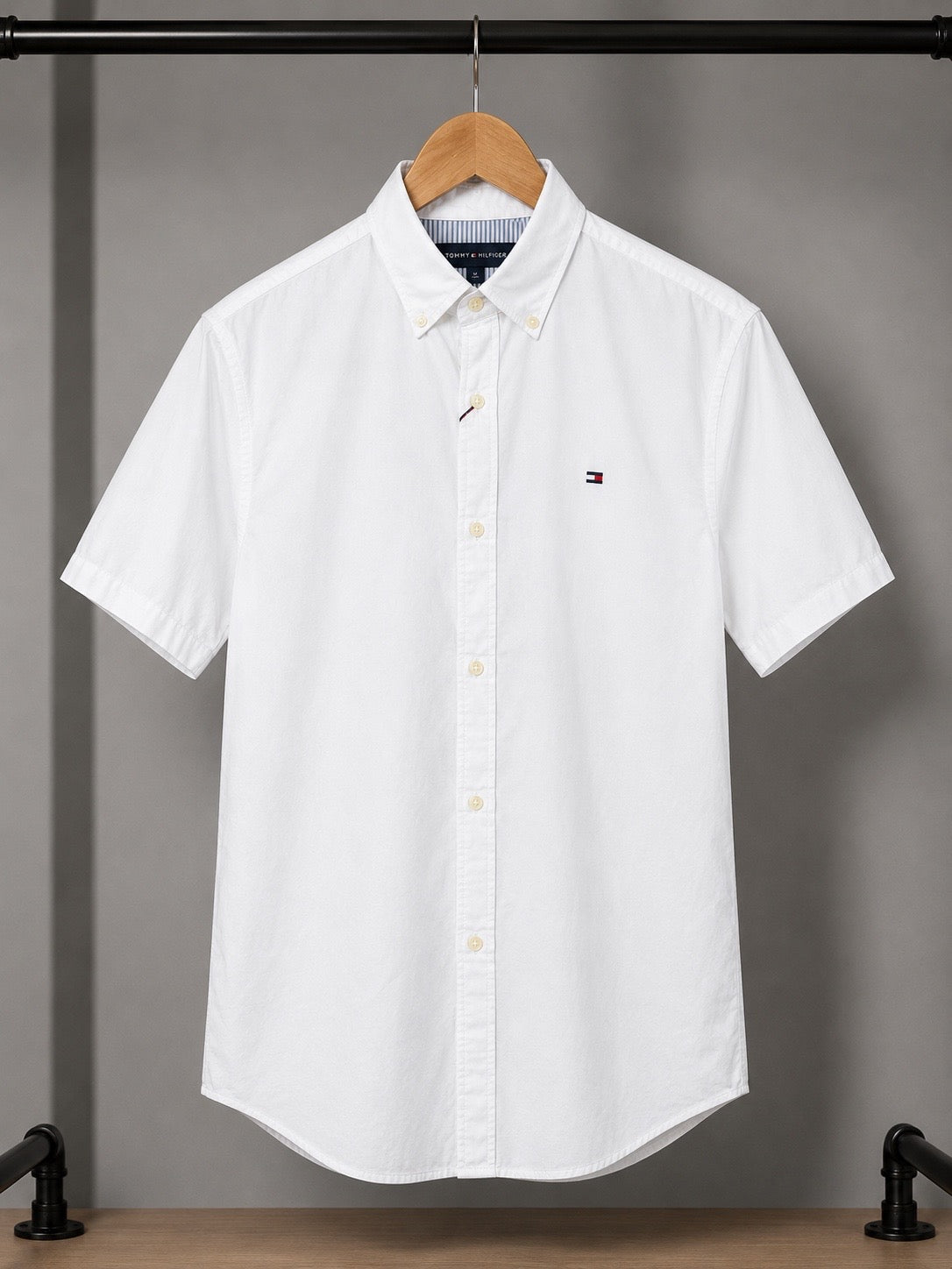 Camisa Manga Corta Oxford