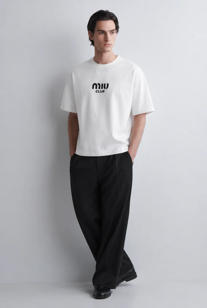 Camiseta Oversize Miu