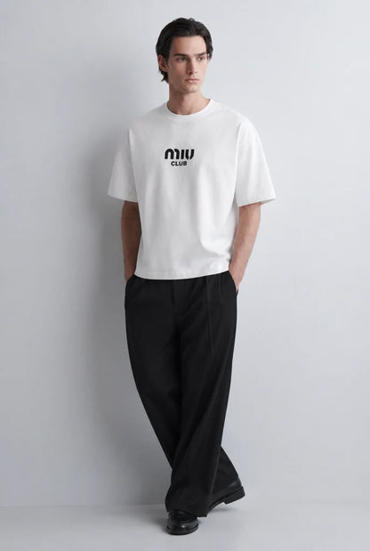 Camiseta Oversize Miu
