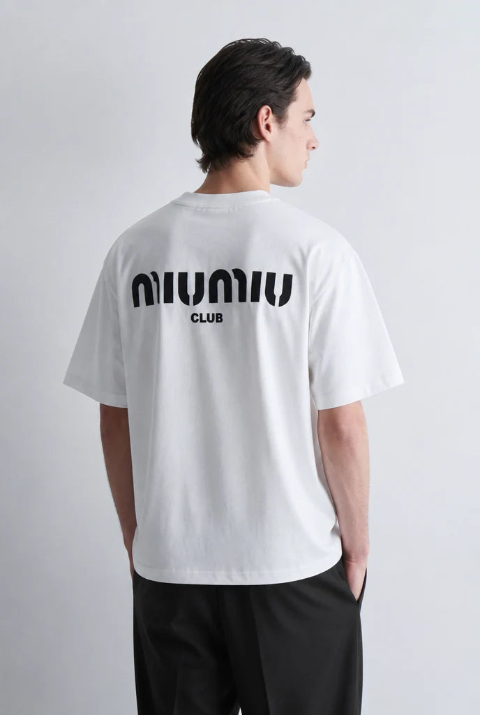Camiseta Oversize Miu
