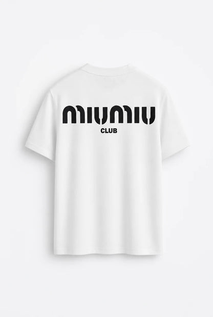 Camiseta Oversize Miu