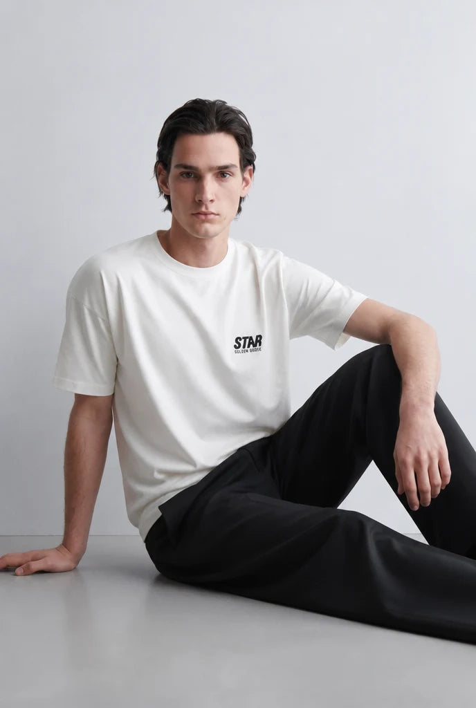 Camiseta Oversize Golden Goose