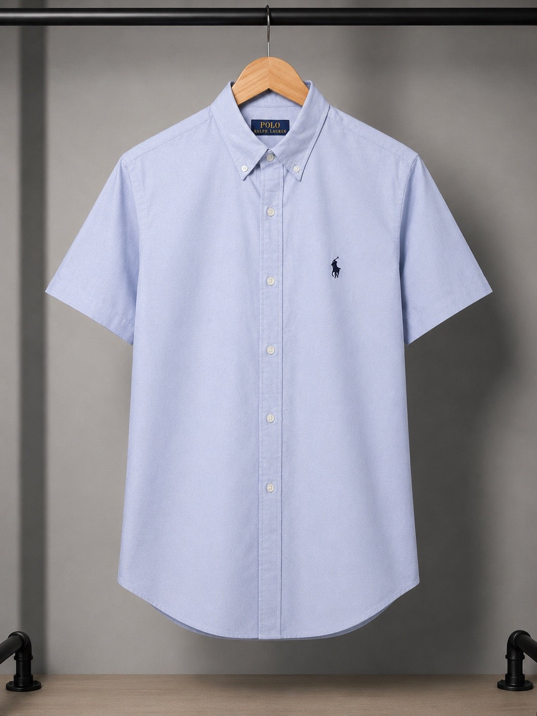 Camisa Manga Corta Oxford