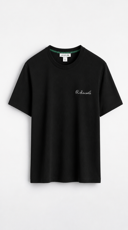 Camiseta Algodón Pima Clásica Negro