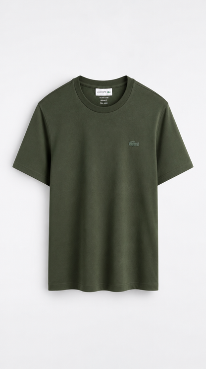 Camiseta Algodón Pima Clásica Verde