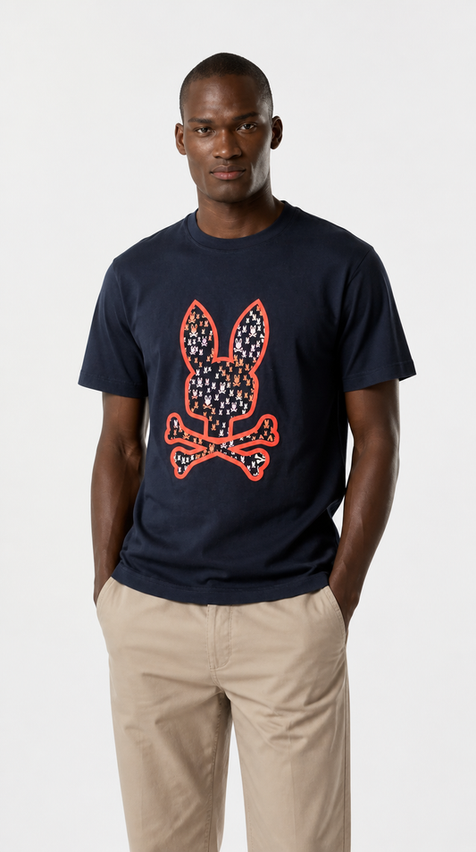 Camiseta Algodón Pima PB Azul Oscuro