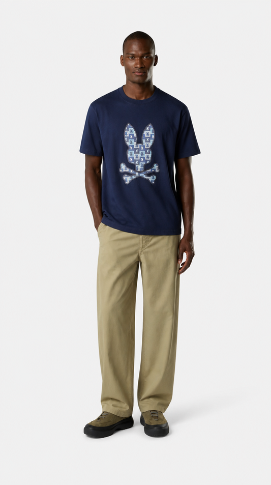 Camiseta Algodón Pima PB Azul Oscuro