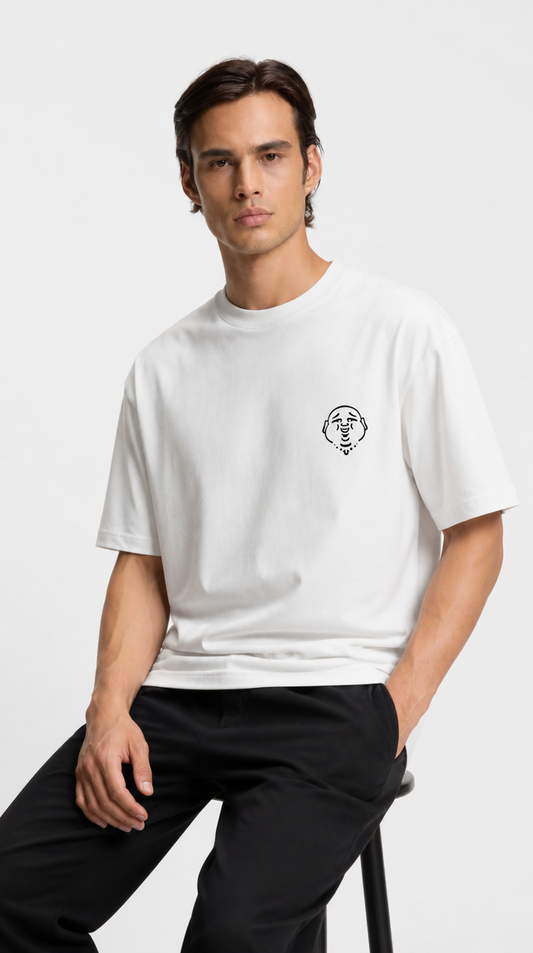 Camiseta Algodón Pima True Religion Blanco