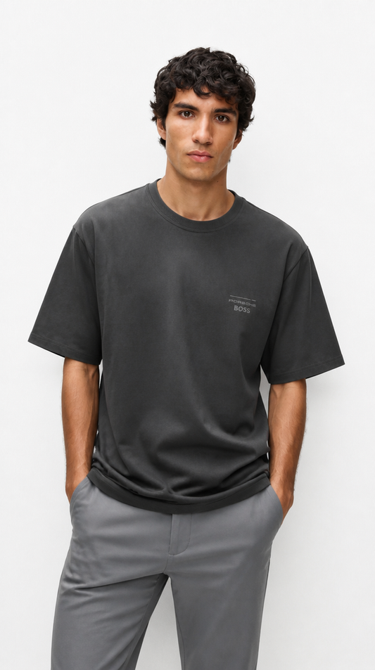 Camiseta Porsche BOSS Negro