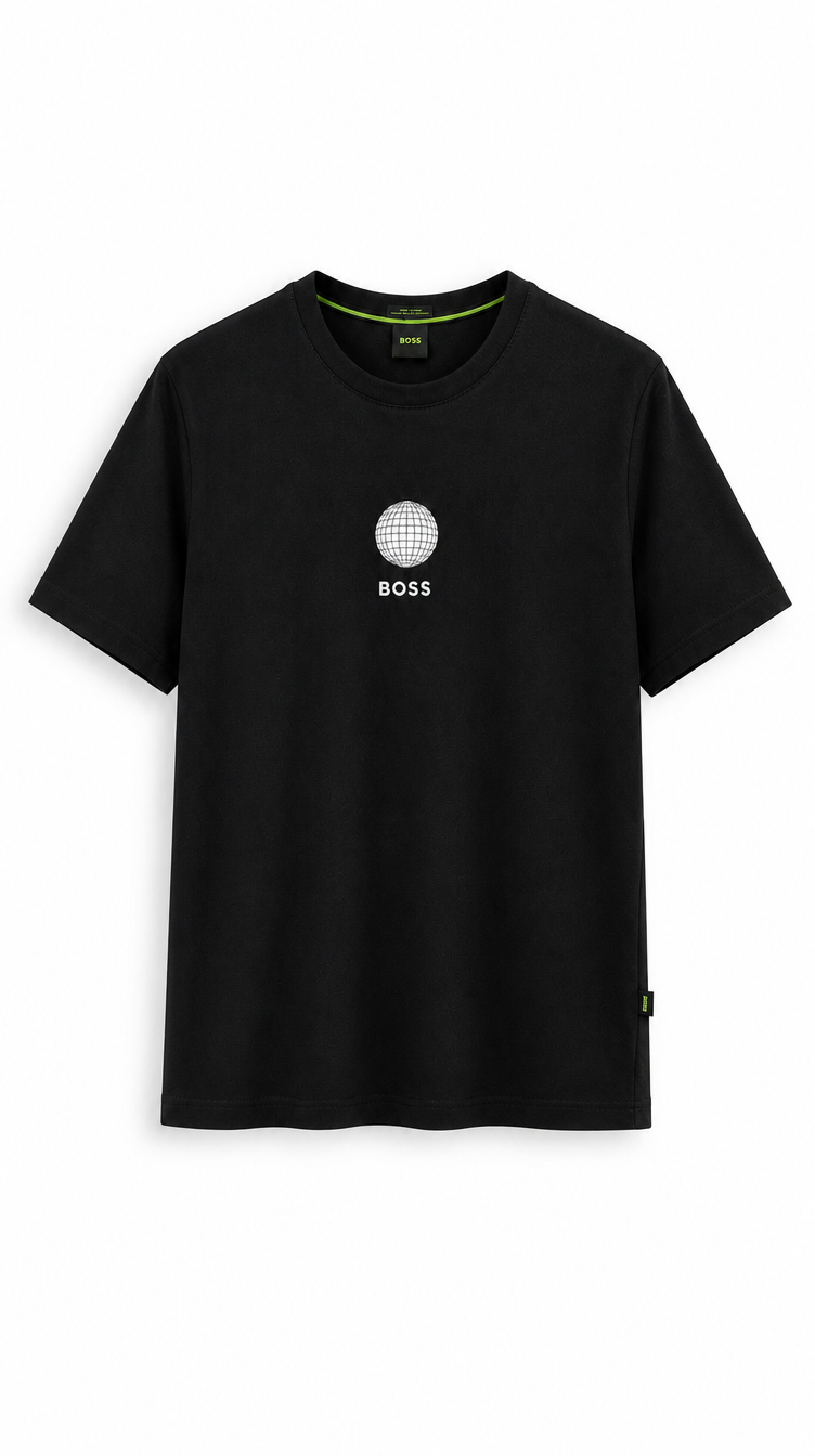 Camiseta Algodón Pima HB Negro