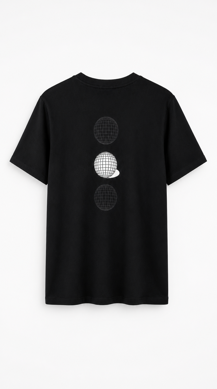 Camiseta Algodón Pima HB Negro