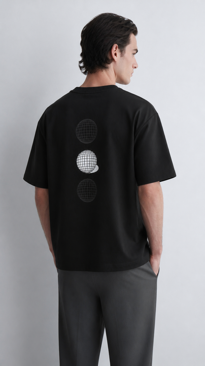 Camiseta Algodón Pima HB Negro