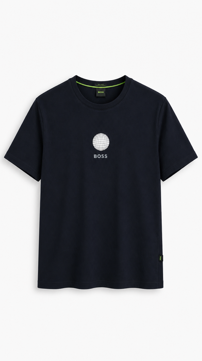 Camiseta Algodón Pima HB Azul Oscuro