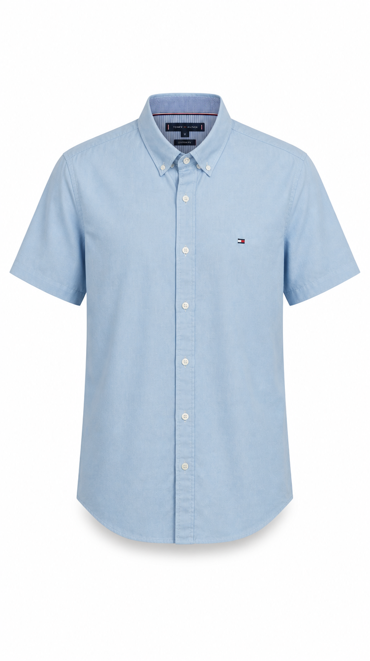 Camisa Manga Corta Oxford