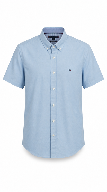 Camisa Manga Corta Oxford