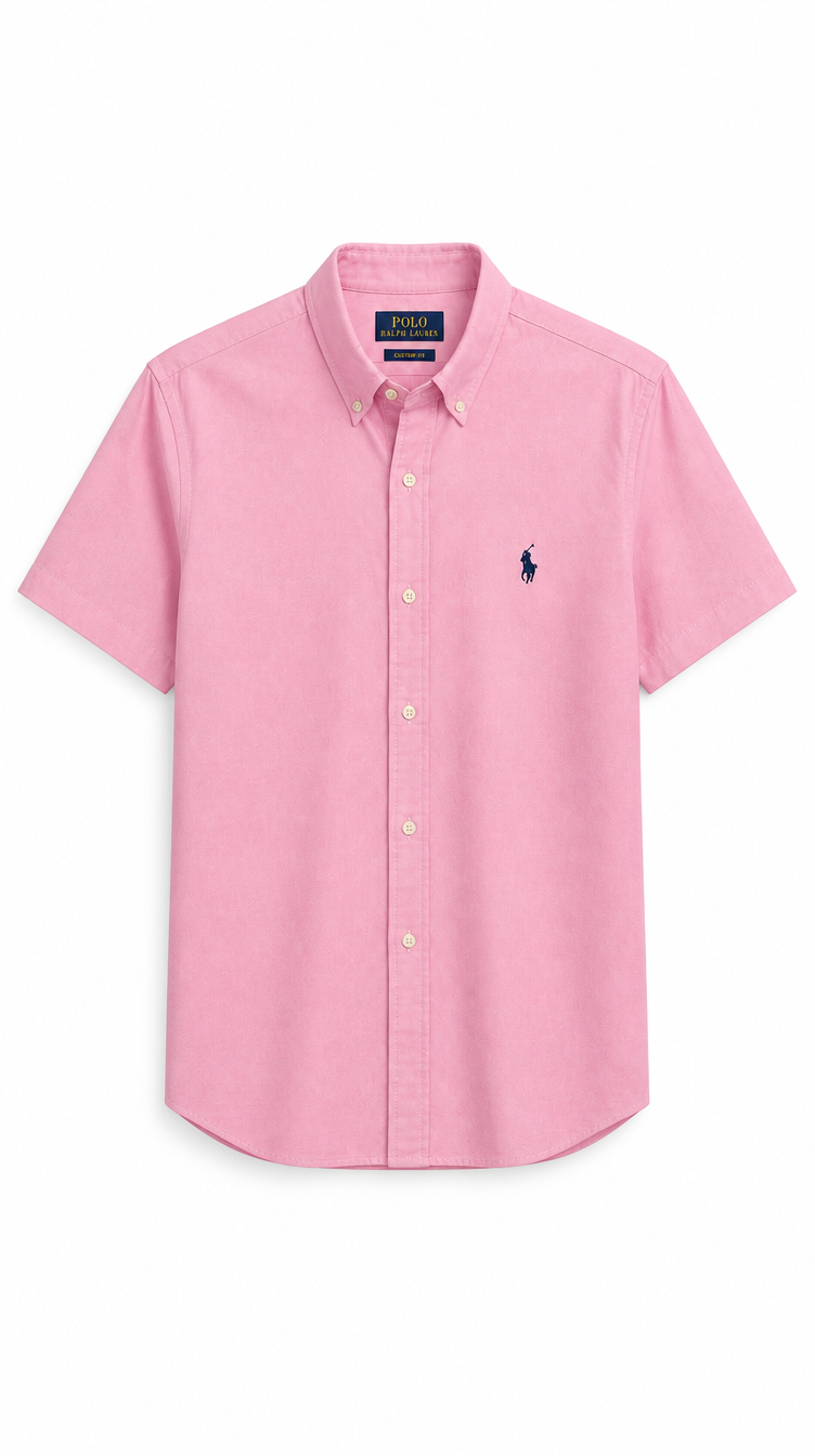 Camisa Manga Corta Oxford
