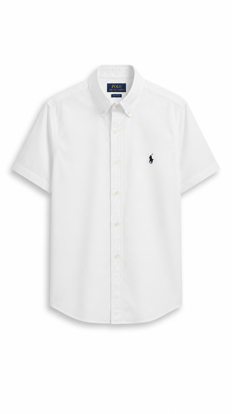 Camisa Manga Corta Oxford